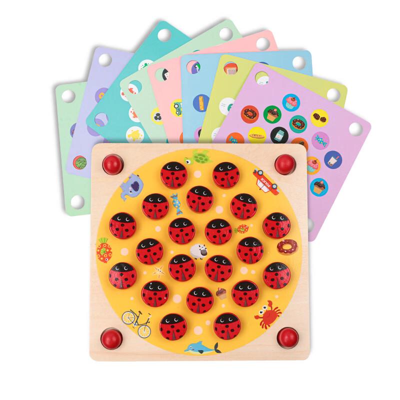 Ladybug Memory Chess Game