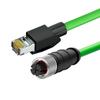 Fukbangtai Industrial Ethernet M12 to RJ45 Drag Chain Cable