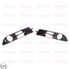 Für BMW E60 E61 530i 525i 545i 550i 528i 535xi 2004 2005 2006 2007 Frontstoßstange Nebelscheinwerfer Lampenrahmen Gitterabdeckung 51117049244