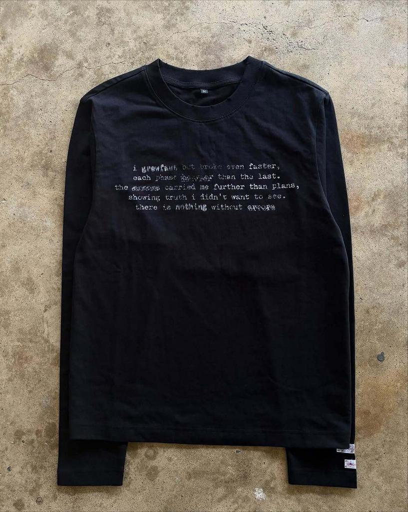 Y2K T-shirt s tmavým maskáčem Punk Retro - Unisex Podzimní/Zimní Trend