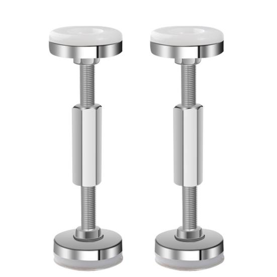 2Pcs Adjustable Threaded Anti-Shake Bed Frame Telescopic Room Wall Support Tool XL