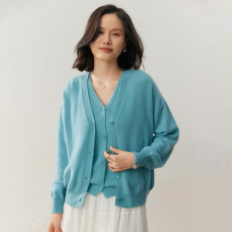Qinghe 100% Pure Cashmere Women's Sweater - Ultra Soft Luxury Winter Pullover