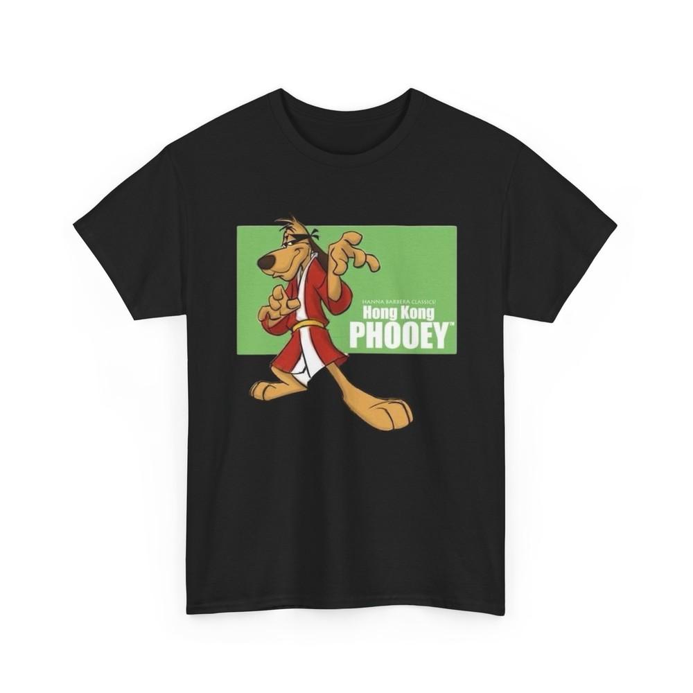 

Vintage Hong Kong Phooey Tee, Cartoon Retro Shirt, 70s Inspired Graphic Top L