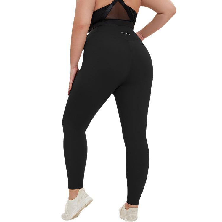 Women's High-Waist Peach Lift Yoga Pants – Seamless, Full-Length for Fitness