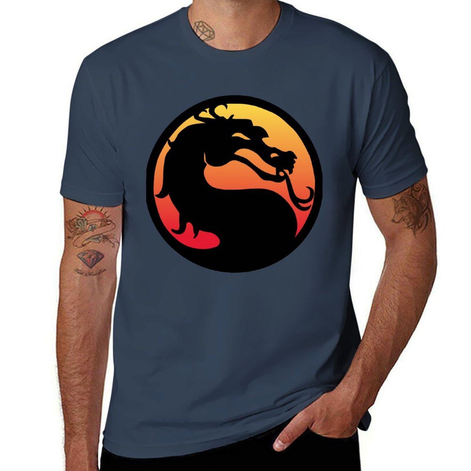BEST TO BUY Mortal Kombat Logo Trending Tshirt Gift shirt TShirt Summer Sports Quick Dry TShirt S