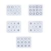 Silicone Molds For Resin Beads Gemstones DIY Crafting Multi Shape Jewelry Accessories Pendants Casting Tools Supplies Set