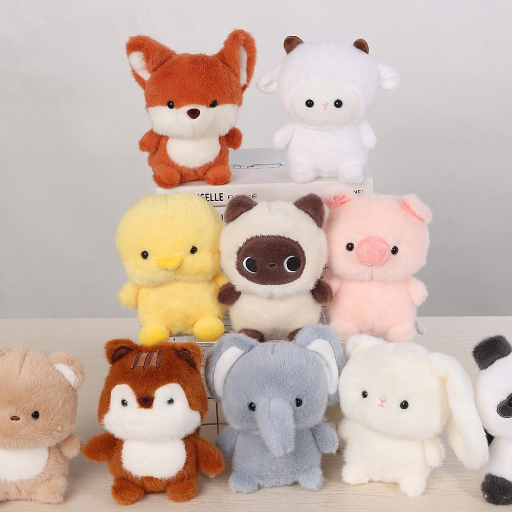 16cm Stuffed Animal Pillow Elephant Animal Plush Toy Fashion Plush Companion Doll  Sleeping Gift