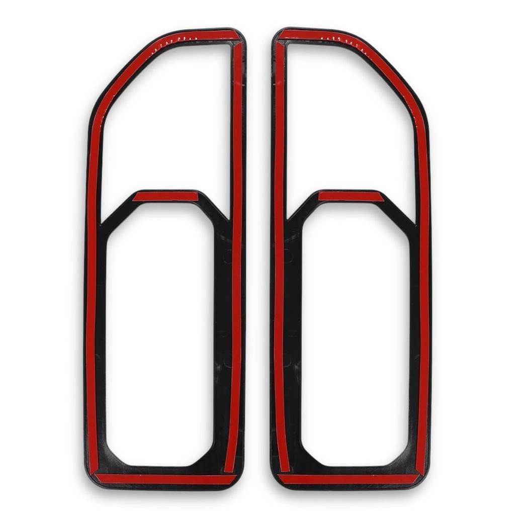 Kanoan Tail Lamp Cover Garnish Grille for Suzuki and Nomad and Custom Universal Aftermarket Part Jimny, Sierra, JB64, JB74, JC74, JB64W, JB74W, JC74W,