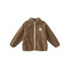 Minibala Unisex Kids' Plaid Fleece Jacket
