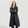 Tatu Women's Herringbone Wool Blend Double-Faced Coat