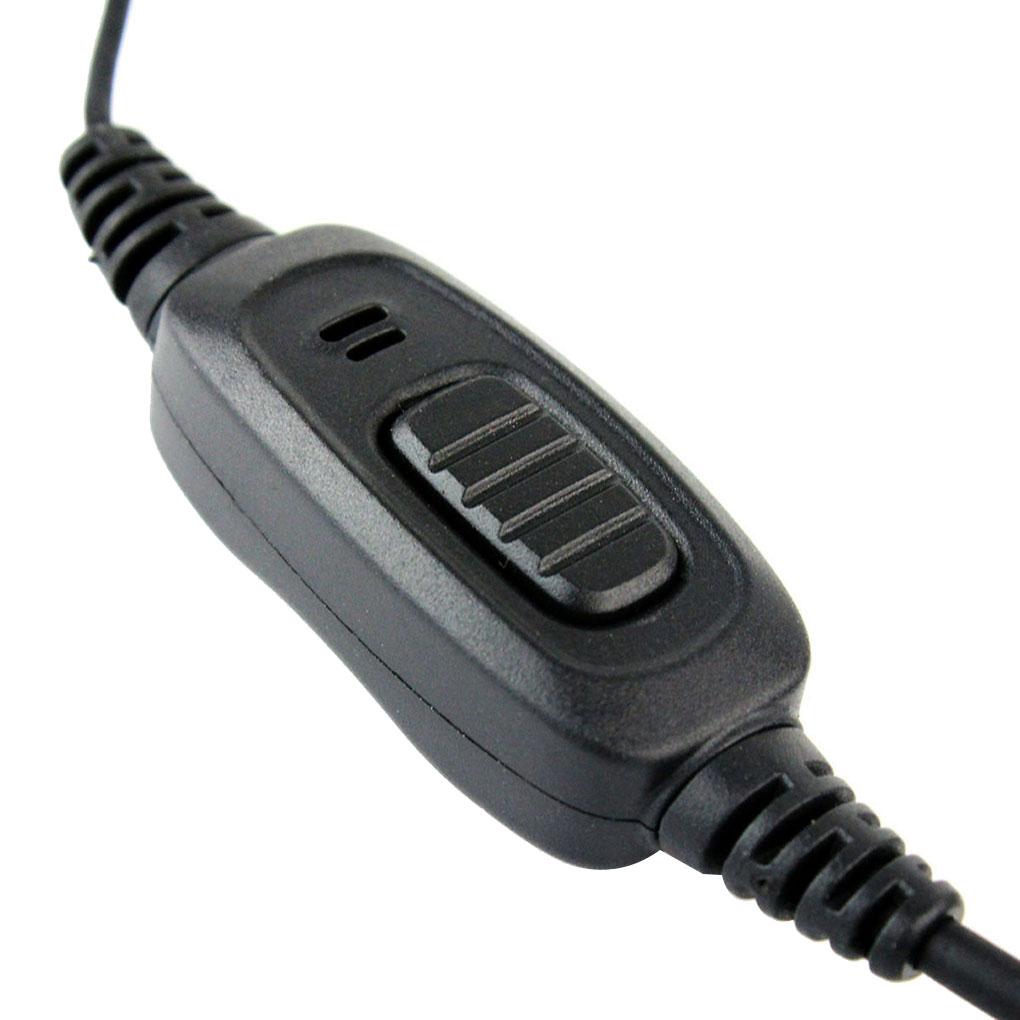 2 5mm Walkie Talkie Earphone Two-way Radio Headphone Lapel Clip Headset