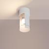 Spot Sufitowy Nowoczesny Biały Okrągły Ø10Cm Obrotowy Klosz Do Kuchni Przedpokoju 1Xe27 15W Flash Sollux Lighting