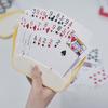 1-4PC Plastic Hands-Free Poker Rack with Foldable Stand Playing Card Organizer 3 Layer Card Display Holder Portable Poker Rack