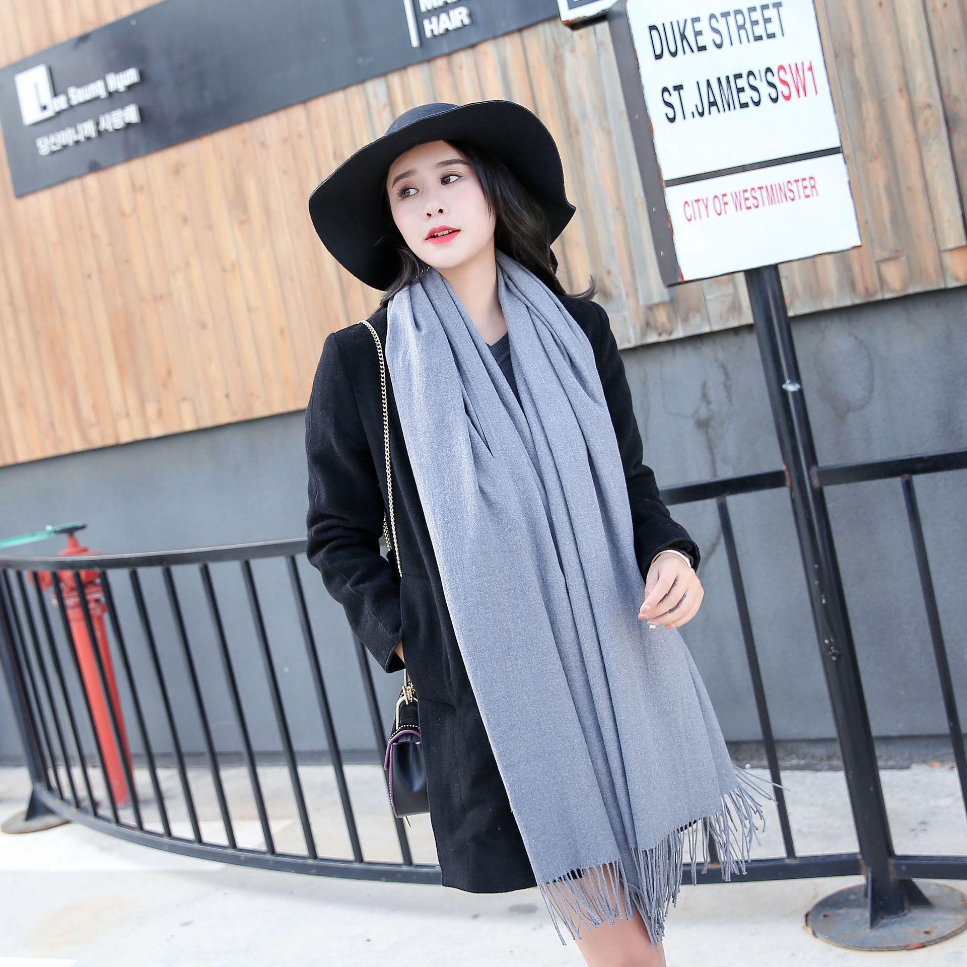 

2024 осень и зима, новый стиль, роскошный кашемировый женский шарф, клетчатая накидка-каппа, оперная накидка, женский палантин, бандана, шарфы, головной платок 70x200cm