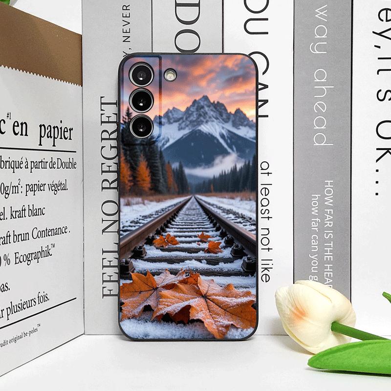 Vintage Forest Landscape Snow Mountain Scenery Phone Case for Honor Huawei 200 100 400 PRO 90 80 Lite Magic 8 7 6 5 Pro 5G Cover