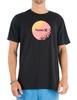 T-shirt a maniche corte Hurley Everyday Wash Strands Circle Nera Unisex