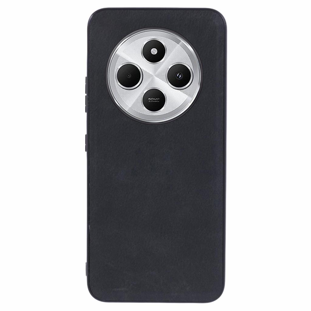 For Xiaomi Poco C75 4G/Redmi 14R 5G/14C 4G Case Retro Leather Coated PC+TPU Phone Cover