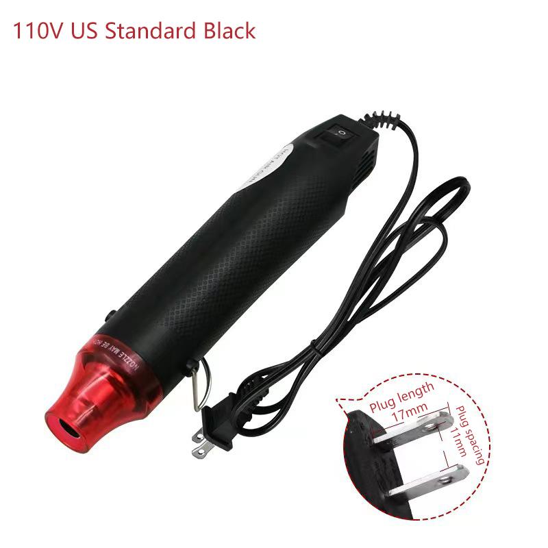 220/110V  Air Gun Diy Tool Heat Electric Power Tool Mini 300W Soldering Temperature Crafts Blower With Supporting Seat Shrink