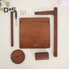 Wooden Yarn Spool Rack with Stable Base Smooth Edge Burr Free Versatile Yarn Ball Dispenser Stand Yarn Spool Rack