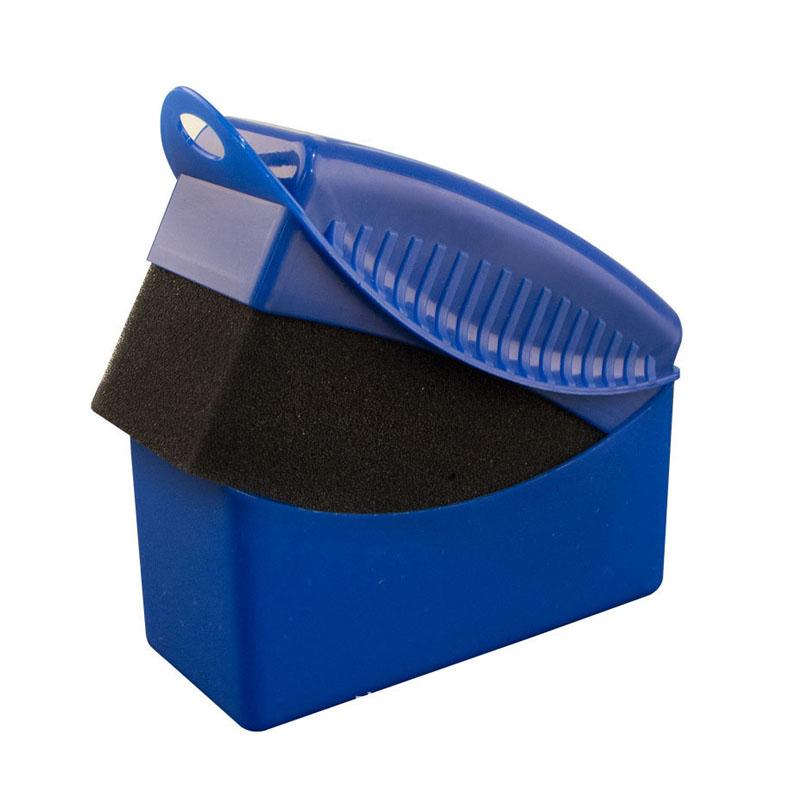 1PCS Car Tires Waxing Polishing Cleaning Wipe Washing Tire Tyre Wheel Rim Trim Contour Detailing Dressing Shine Pad Sponge