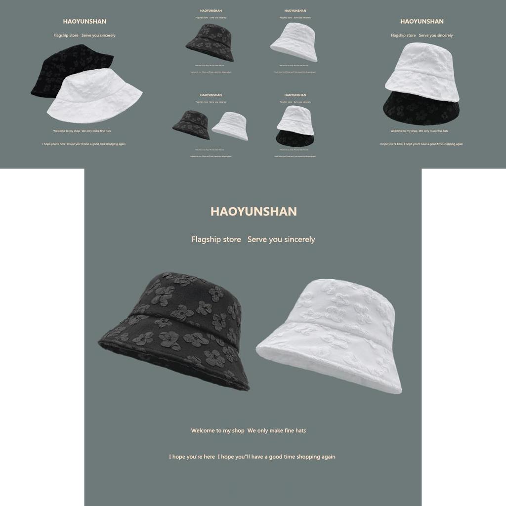 Stylish Women's Bucket Hat With Floral Design Uv Protection Sun Hat For Summer