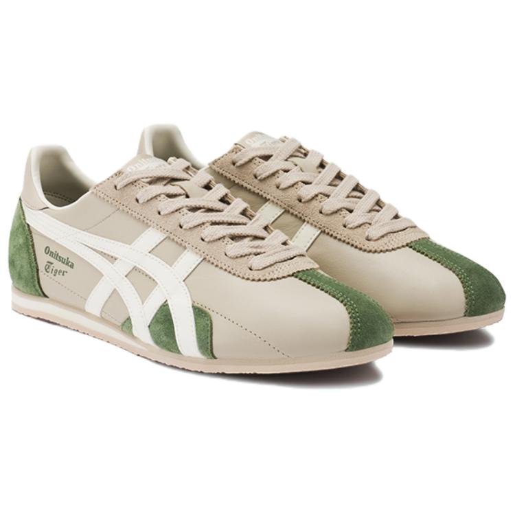 Onitsuka Tiger Runspark Comfortable Versatile Retro Sports Casual Low-Top Sneakers Unisex Sneakers Light-Green 1183B480-023