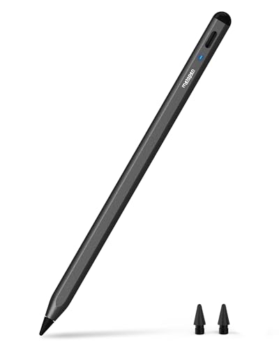 

Metapen A8 iPad Pen, Apple Pencil Replacement Pen for 2018-2025 iPads, Ultra-Sensitive, Ultra-Fine Tip, Type-C Fast Charging, No Pairing Required, Mag