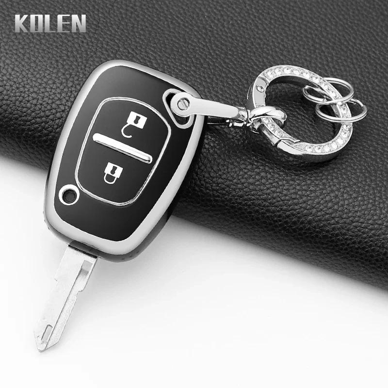Fashion Tpu Car Key Case Cover Bag For Renault Trafic Kangoo Mavano Master For Vauxhall Opel Vivaro Protected Shell Keychain Fob