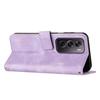For Oppo Reno12 Pro 5G (Global) Case Triangle Leather Phone Cover Wallet with Credit Card Holder