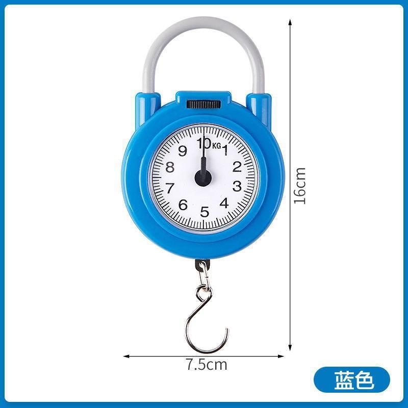 

Портативные бытовые ручные весы Электронные весы One Size синий