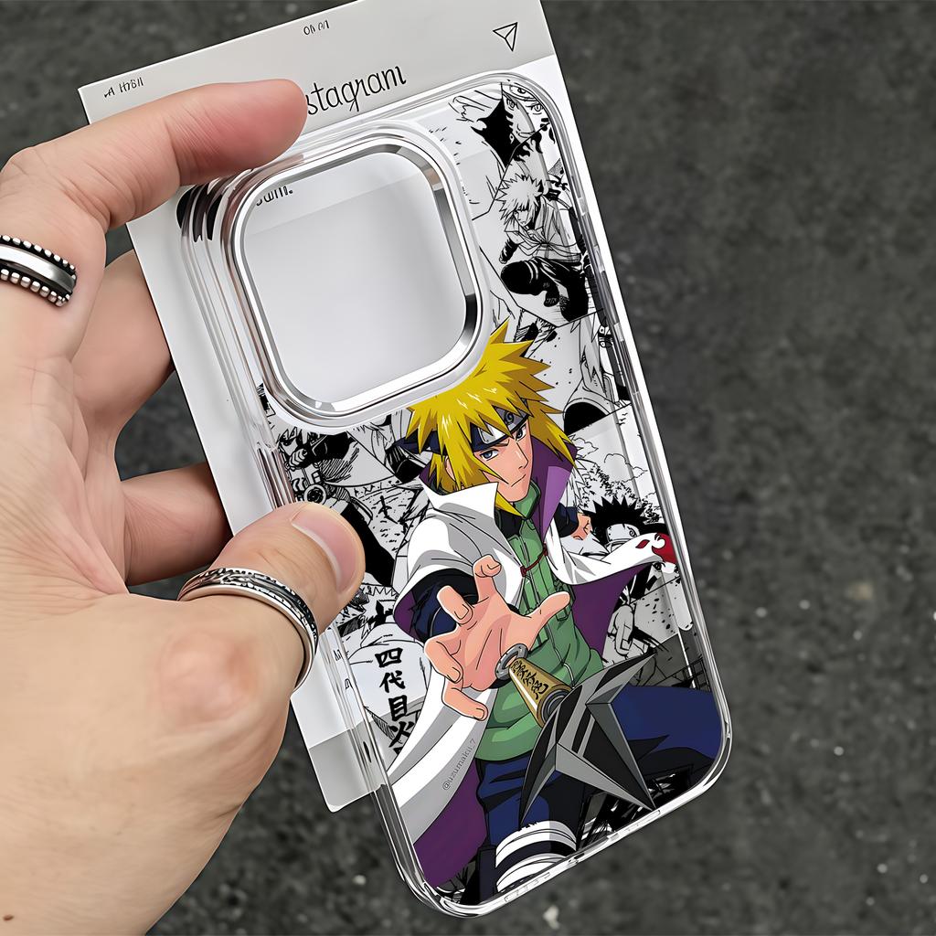 Anime Minatos Namikazes Phone Case for Samsung Galaxy S26 S25 S24 S23 S22 S21 S20 Note20 FE Ultra Edge Plus 4G 5G Clear