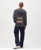 AVIREX A.A.R.C EMBROIDERY L/S T-SHIRT charcoal
