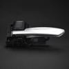 Clip-Mount Interior Door Handle Assembly 6920602380C0 for 2020-2024 Hiace with Silver Lever and Textured Black ABS Housing Frame