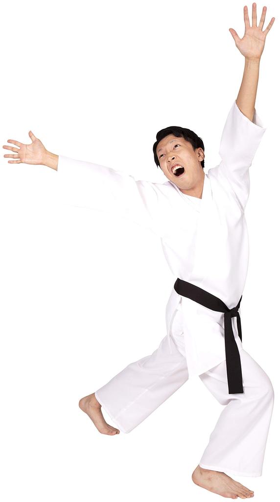 Party City Variety Goods Karate Brothers Unisex White