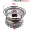 ATV 8 Inch 4 or 3 Hole Wheels Vacuum Rims 150cc-250cc for The Bull Accessories Front Rear Beach Motorcycle Part