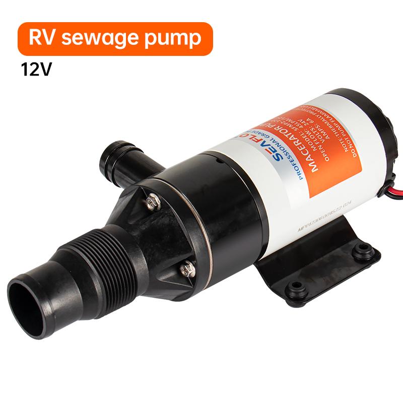 Seaflo boat water pump yacht narrow horizontal automatic bilge pump suction pump induction drainage DC 12V 12V