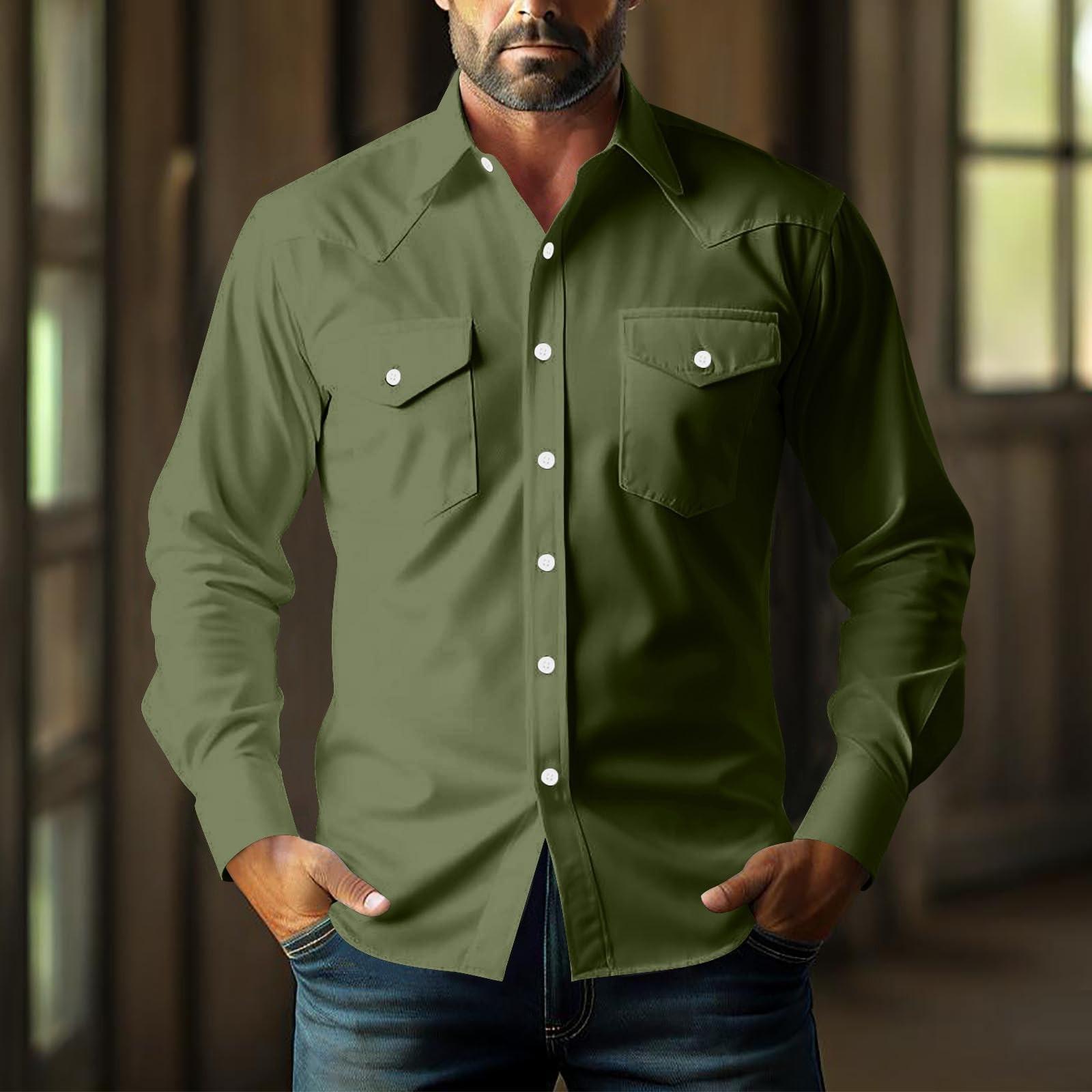 Мужская свободная классическая рубашка с лацканами и несколькими карманами, промышленная рабочая рубашка-топ XL