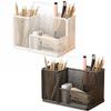 Metal Mesh Desktop Pen Holder Carbon Steel Stationery Storage Rack Mesh Desk Organizer  Desktop Use