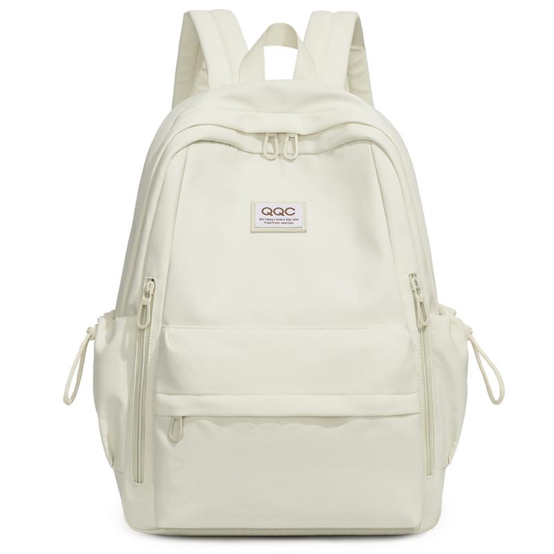 Women's Large Capacity Reduced-Burden Durable Backpack Junior High School Students Multi-Layer Multi-Pocket Schoolbag