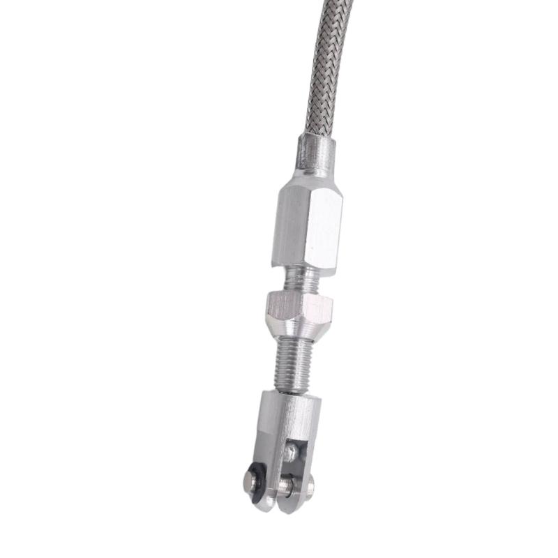 Heavy Duty Stainless Steel Brake Cable 36 Inch Universal Anti Rust Design Enhancing Safety For Racing Off Roading Vehicles