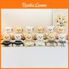 Plush Teddy Bear Toy With Love Heart Pendant And Skirt Decoration For Children