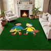 Caillou Carpet Door Mat for Living Room or Bedroom Protective Mat Under Chair Office Decoration Christmas Gift Birthday Present