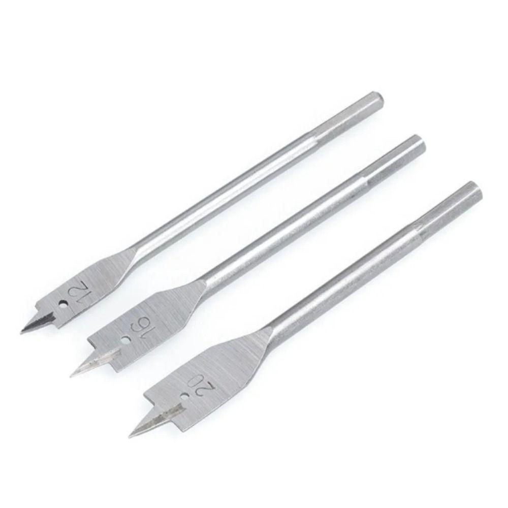 Long Woodworking Tool Sets Durable Wood Flat Drills Woodworking Drill Bit  Carpenters Bit
