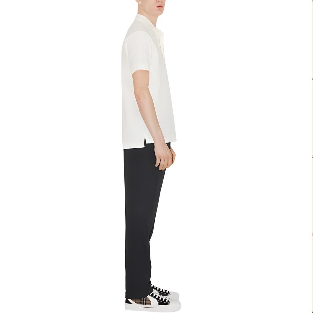 Burberry Embroidered-logo Polo Shirt 80706491