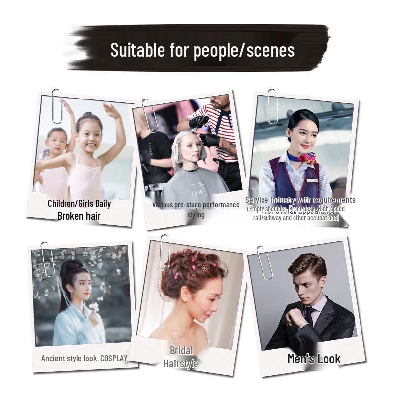 Tiji Haarstyling Wachsstift für Pony & abstehende Haare