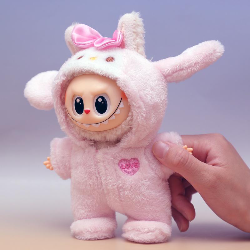 Labubu Doll Clothes: My Melody Onesie Replacement Outfit