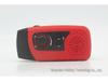 Portable Emergency Hand-cranked Radio with Flashlight and Auto-Tuning