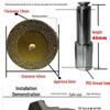 Jade and Tile Carving Blade: Diamond-Cutting Rod for Electric Drills