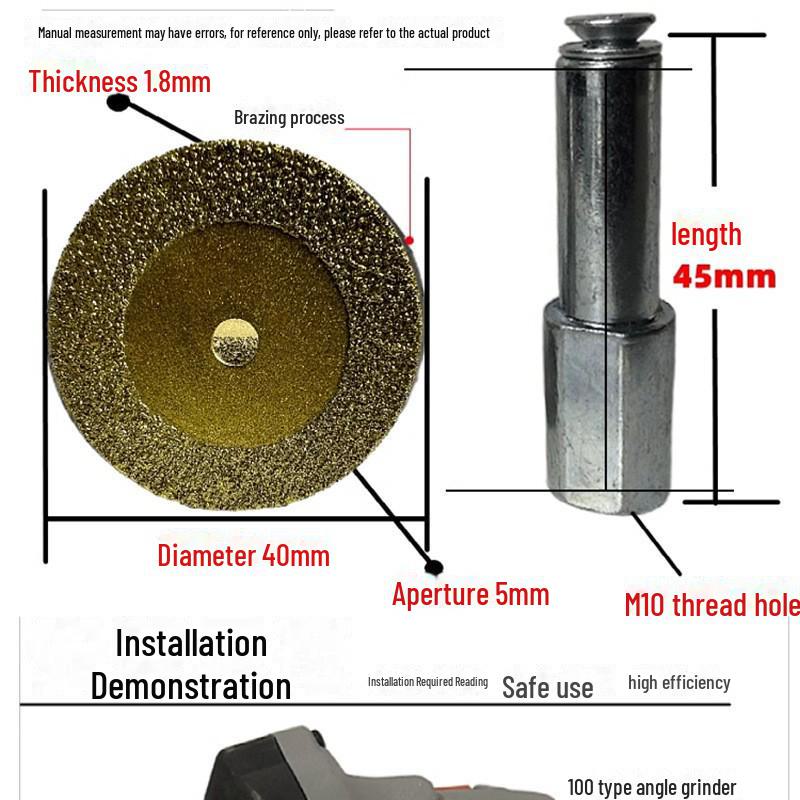 Jade and Tile Carving Blade: Diamond-Cutting Rod for Electric Drills