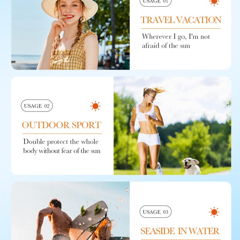 Sunscreen 50g SADOER Isolation Sunscreen Repair UV Protection Sunscreen